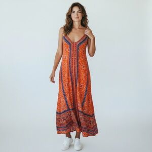 PAPARAZZI - PERFECT SUMMERTIME SUNDRESS- BRIGHT - ONE SIZE - SPAGHETTI STRAP B12